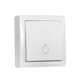 Wallmounted DoorBell Push Button IP20 10A 230V White