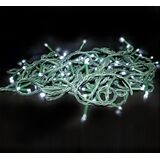 Waterproof Extendable 50Led cool white with green rubber wire L:5m, without power cord