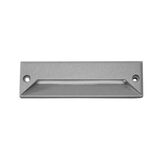 Alluminum Frame with shade grey for Rectangular recessed lighting fitting 9802 frosted glass