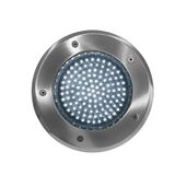 Waterproof ground fitted Spot Light 9108 with vertical 90Led cool white 230V with Round stainless steel 316 cover