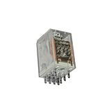 Relay mini 8pin 2contacts with Led & Button 48V AC