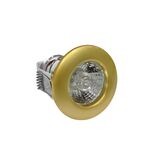 Mini Recessed Spot light (1751) JC with reflector Gold pearl(KG-P)