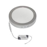 Wall Mounted LED Slim Downlight 18W Round 3000K Silver D220