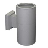 Wall mounted Aluminum Cilindrical Up-Down Φ108mm lighting fitting 9047 E27 IP44 grey