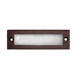 Alluminum Frame grained for Rectangular recessed lighting fitting 9801 frosted glass