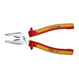 Plier VDE 1000V yellow-red handle 200mm