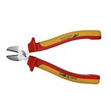 Side Cutting Plier VDE 1000V yellow-red handle 160mm