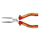 Long nose Plier VDE 1000V yellow-red handle straight 200mm