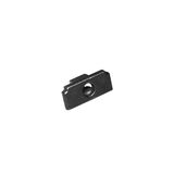 black End caps with hole for aluminum led profile wall mounted 30-05531