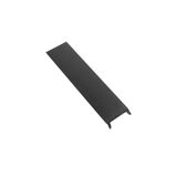 Cover black 2m for aluminum led profile wall mounted black 30-055021