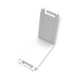 IN ANGLE SURFACE MOUNTED FOR RAIL MINI WHITE