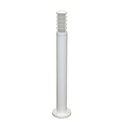 Ground Pillar Aluminum Culinder with base with shades lighting Fitting 9014-650 GU10 IP54 white