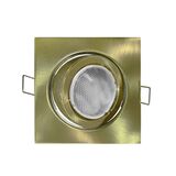 Recessed Spot light Square WL-628 Adjustable 45' Aluminum MR16 GM