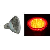 Led PAR16 24Led 12VDC 1,4W 30° Red