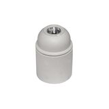 Thermoplastic Lampholder E27 M10(1/8'') white