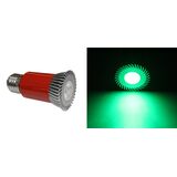 Power led E27 3W-230V 30' green