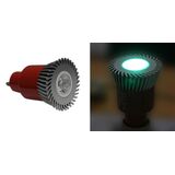 Power led GU10 3W-230V 10' green