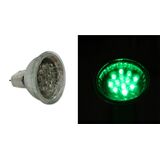 Led PAR11 15Led 12VDC 0,8W 30° Green