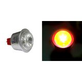 Led Lamps MR11 2W 12VAC/DC 30° red