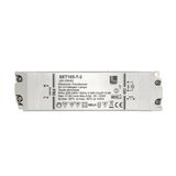 Electronic transformer with touch dimmer 20-105W 12VAC/230V with overvoltage,overload,overthermal & short circuit protection