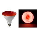 Energy saving lamp hard coated glass PAR38 42VAC E27 20W red