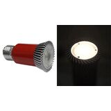 Power led Ε27 3W-230V ΑC/DC 30' WARM WHITE with exchang. lens