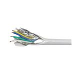 ΚΑΛΩΔΙΟ ΣΥΝΑΓΕΡΜΟΥ ΜΕ ΘΩΡΑΚΙΣΗ 4x0.30mm ΠΟΛΥΚΛΩΝΟ ΛΕΥΚΟ