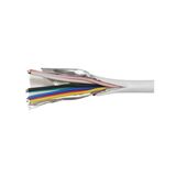 ΚΑΛΩΔΙΟ ΣΥΝΑΓΕΡΜΟΥ ΜΕ ΘΩΡΑΚΙΣΗ 8x0.30mm ΠΟΛΥΚΛΩΝΟ ΛΕΥΚΟ