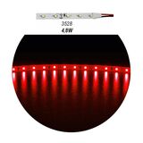 Led Strip Adhesive White PCB 5m12VDC 4.8W/m 2835 60L/m Red IP20