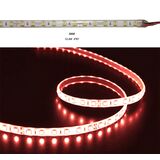ΤΑΙΝΙΑ LED 5m 24VDC 14.4W/m 5050 60LED/m ΚΟΚΚΙΝΟ IP67 ECO