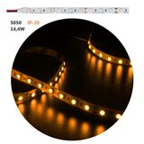 ΤΑΙΝΙΑ LED 5m 24VDC14.4W/m 5050 60LED/m ΠΟΡΤΟΚΑΛΙ IP20 ECO