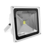 Led Projector COB IP65 Aluminum 1x50W COB led 50W 100'' 230V 3100K warm white IP65 White