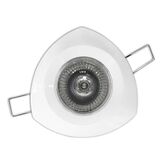 Recessed Spot light triangle (3719) Aluminum triangle MR16 WH