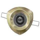 Recessed Spot light triangle (3719) Aluminum MR16 PB