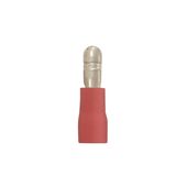 Insulated Male bullet cable lug terminal MPD1-156 red
