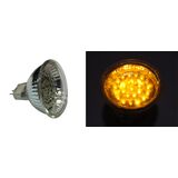 Led PAR16 24Led 230V 1,8W 30° Amber