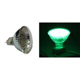 Led PAR16 24Led 230V 1,8W 30° Green