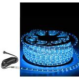 Led Rope Light Clear Round D13mm 2wires 24V 48led/m Blue