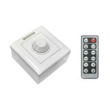 LED Dimmer wall mounted for led strip single color 12/24VDC