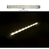 Led SMD Strip Aluminum Bar IP54 9LED 20cm 24VDC 3W 120° Warm White