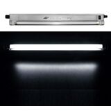 Slim Lighting fitting T4 8W silver