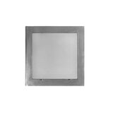 Wall mounted Lighting Fitting Square 9733 IP54 16Led 230V satin frame blue