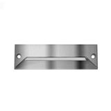 Alluminum Frame with shade nickel for Rectangular recessed lighting fitting 9802 frosted glass