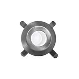 Aluminum Round frame of wall recessed mini spot light 9501 316 S.Steel