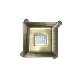 Aluminum Square frame of wall recessed mini spot light 9501 antiques brass