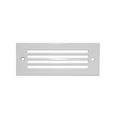 Aluminum Frame white with shades for Rectangular recessed lighting fitting 9611
