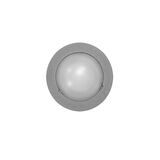 Wall mounted Lighting Fitting Round mini 9732 IP54 5Led 230V grey frame blue