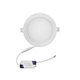 LED ΦΩΤΙΣΤΙΚΑ ΨΕΥΔΟΡΟΦΗΣ ΑΛΟΥΜ ΣΤΡΟΓΓ.12W 3000K 120° ΛΕΥΚΟ