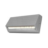 Wall mounted Passegeway Lighting fitting new 90951 230V 18Led smd grey body warm white