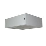Wall mounted Aluminum 2side Square lighting fitting 9101-2A G9 IP54 grey body